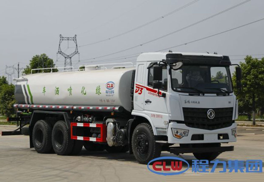 國(guó)六東風(fēng)專(zhuān)底后雙橋20立方灑水車(chē)