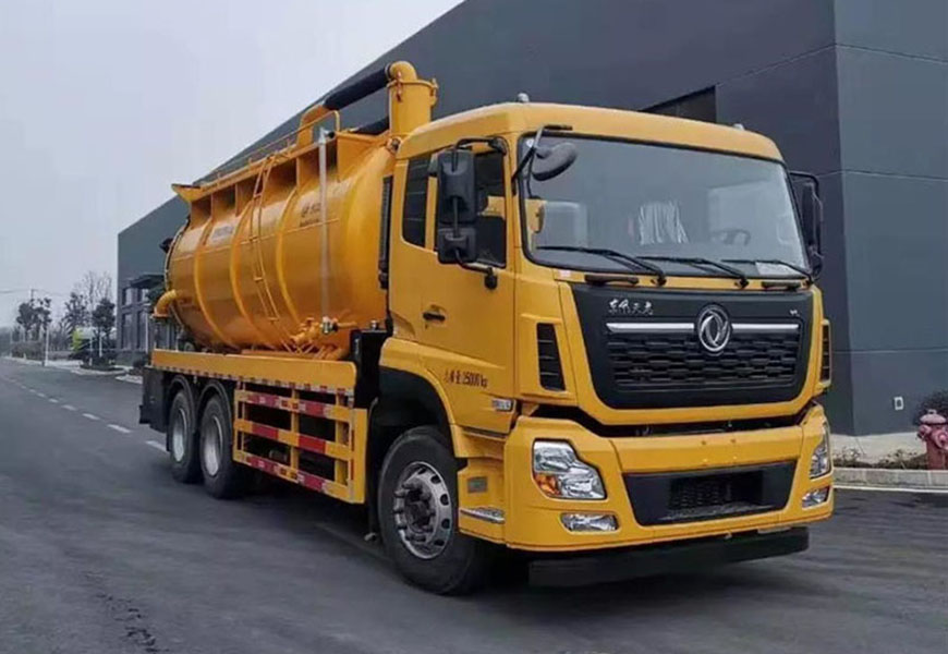東風天龍后八輪22方清洗吸污車 國六