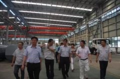 黃陂區(qū)領導視察程力重工汽車產(chǎn)業(yè)園區(qū)