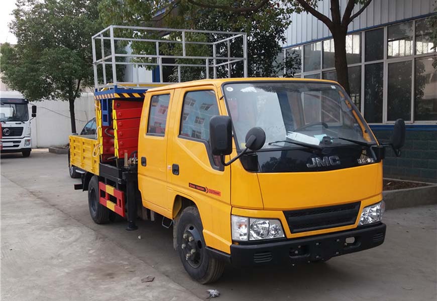江鈴10米升降平臺(tái)式高空作業(yè)車(chē)